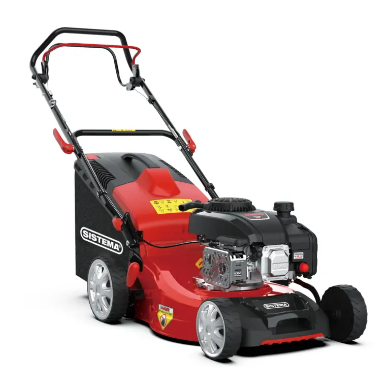 SISTEMA® – Tagliaerba semovente con motore a benzina 4T 131cc OHV DG750LI, taglio 41 cm | Mod. SPL-TR 410-131