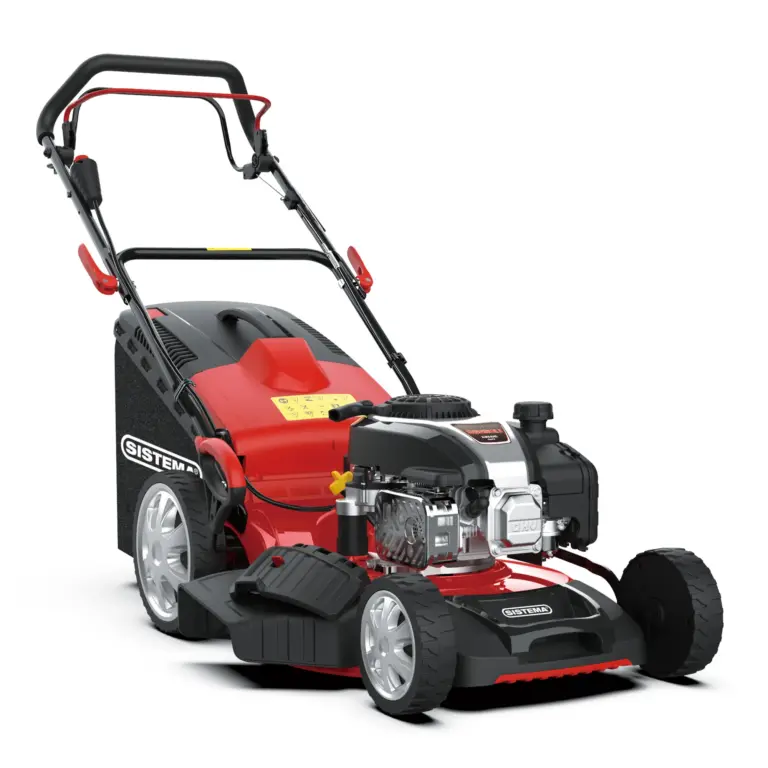 SISTEMA® – Tagliaerba semovente con motore a benzina 131cc OHV DG550Li ,E Start, Taglio 46cm | Mod. SPL-TR 460-131-E