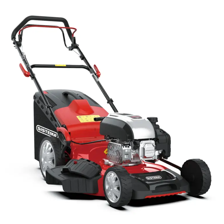 SISTEMA® – Tagliaerba semovente con motore a benzina 4T 171cc OHV DG750, Taglio 51cm | Mod. SPL-TR 510-171