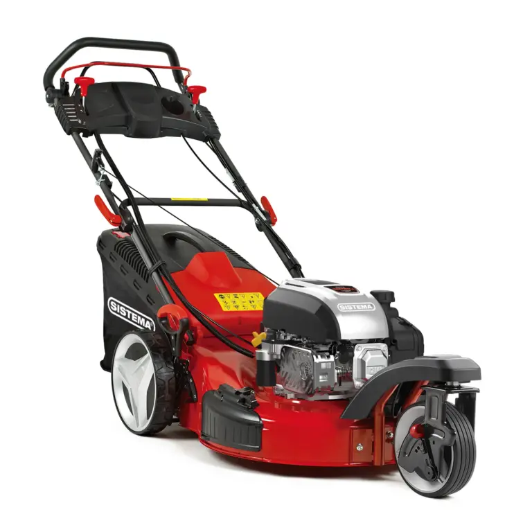 SISTEMA® - Tagliaerba con motore a benzina 4T 171cc OHV DG750LI, Semovente 4 velocità, Taglio 56cm | Mod. SPL-TR 560-171-E-4S